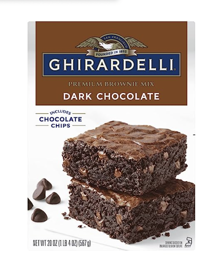 Ghirardelli Dark Chocolate Brownie Mix